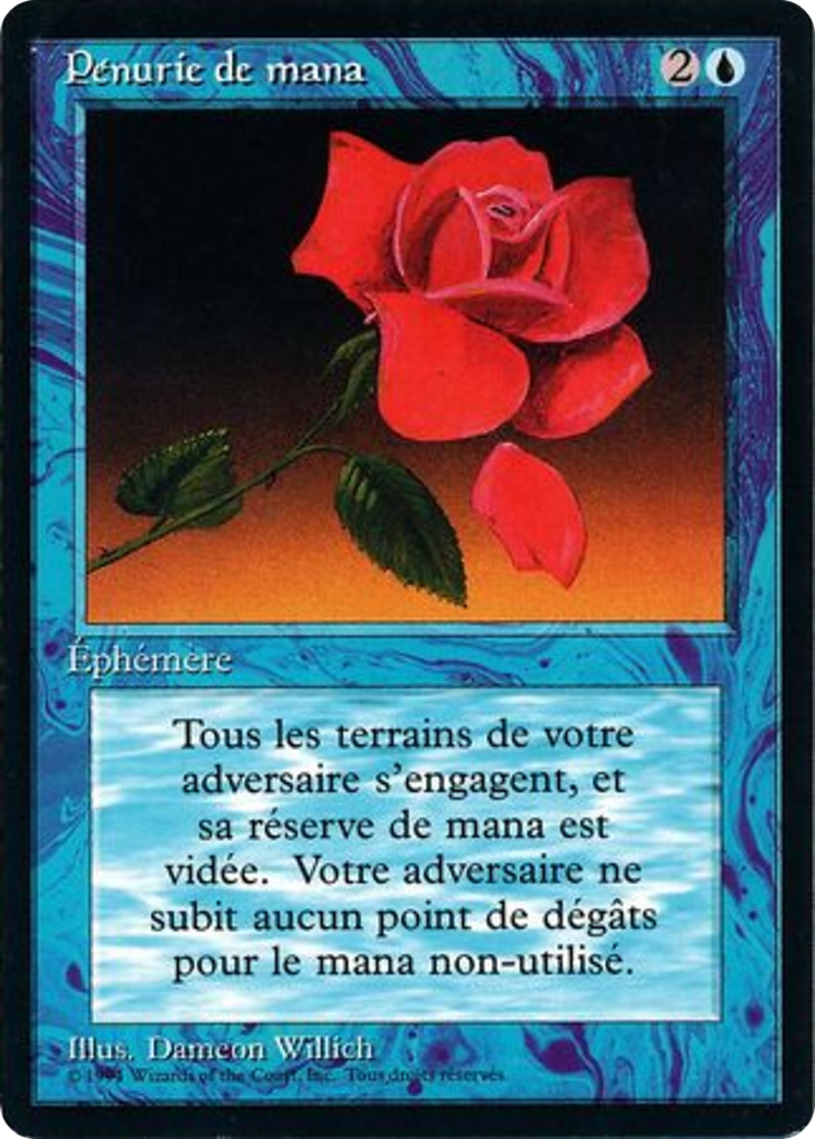 {F} Mana Short [Foreign Black Border][FBB 3ED 067]