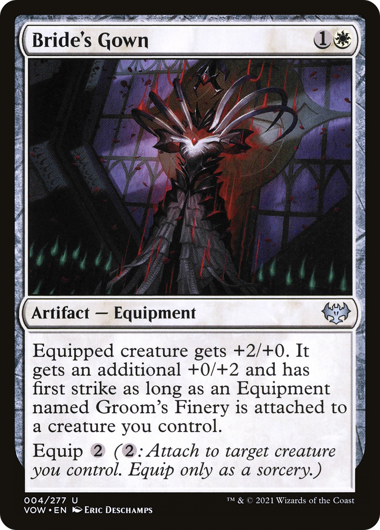 {C} Bride's Gown [Innistrad: Crimson Vow][VOW 004]
