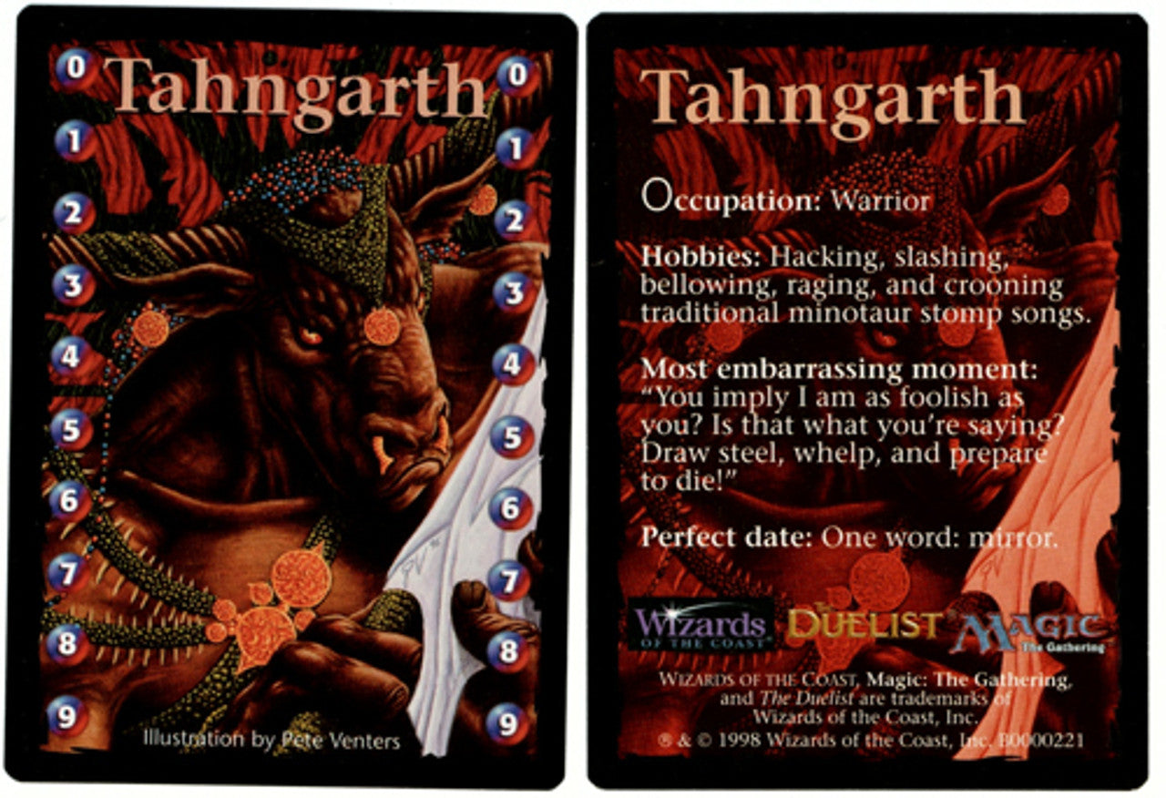 {T} Tahngarth Life Counter Token [Media Promos][PA TMEI NULL]