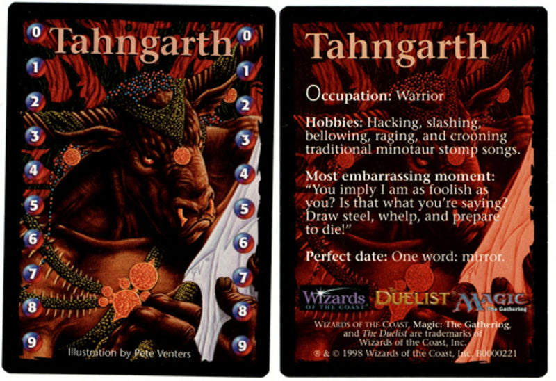 {T} Tahngarth Life Counter Token [Media Promos][PA TMEI NULL]