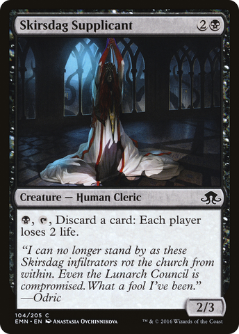 {C} Skirsdag Supplicant [Eldritch Moon][EMN 104]
