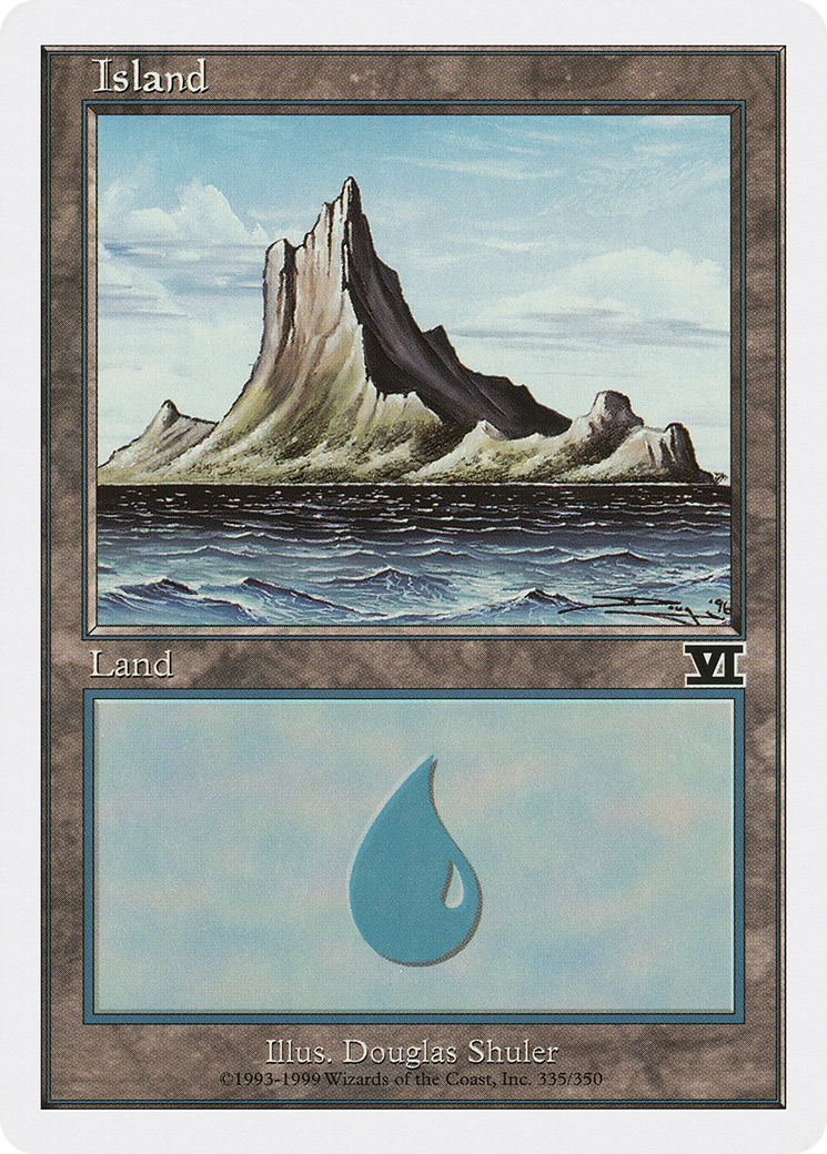{B}[6ED 335] Island (335) [Classic Sixth Edition]
