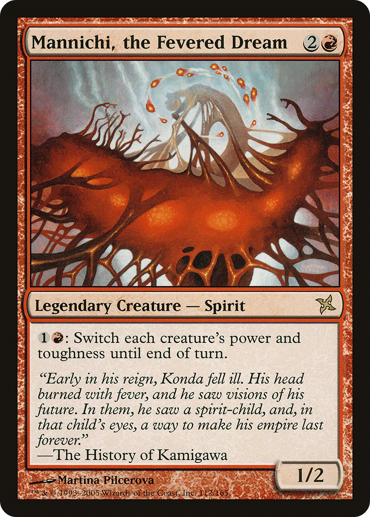 {R} Mannichi, the Fevered Dream [Betrayers of Kamigawa][BOK 112]