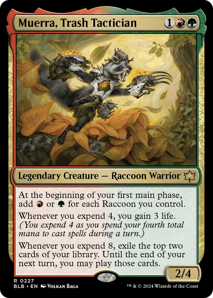 {@R} Muerra, Trash Tactician [Bloomburrow][BLB 227]