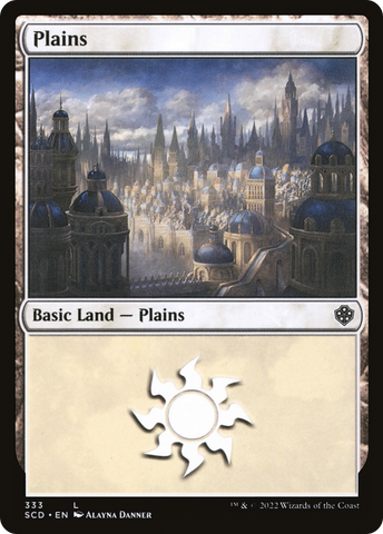 {B}[SCD 000] Plains [Starter Commander Decks]