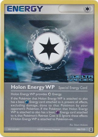 [TR] Holon Energy WP (106/113) (Stamped) [EX: Delta Species]