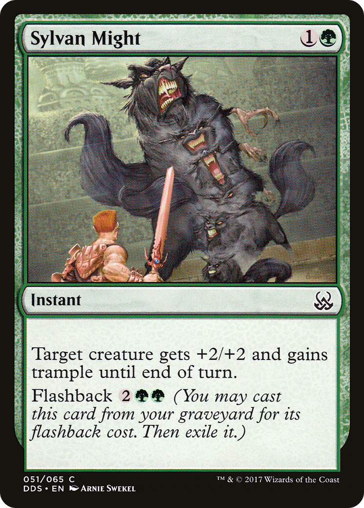 {C} Sylvan Might [Duel Decks: Mind vs. Might][DDS 051]