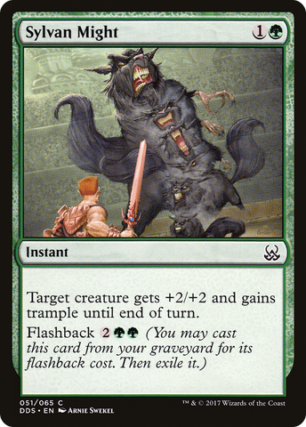 {C} Sylvan Might [Duel Decks: Mind vs. Might][DDS 051]