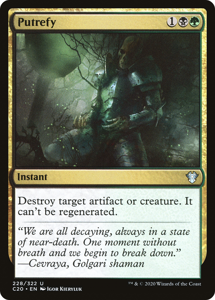 {C} Putrefy [Commander 2020][C20 228]