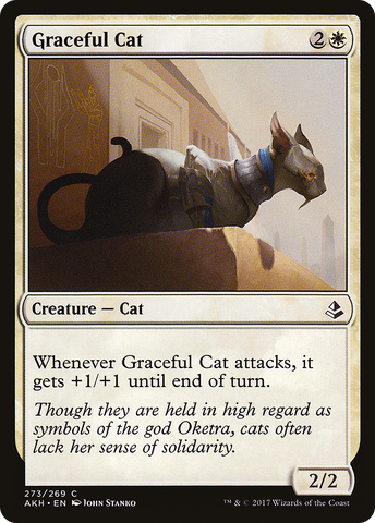 {C} Graceful Cat [Amonkhet][AKH 273]
