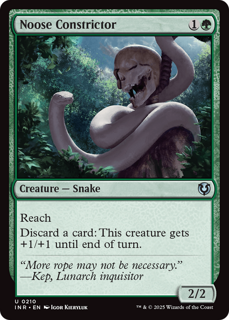 {C} Noose Constrictor [Innistrad Remastered][INR 210]