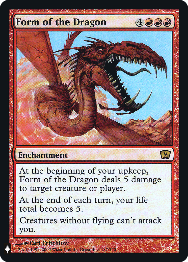 {R} Form of the Dragon [Mystery Booster][LS 9ED 187]