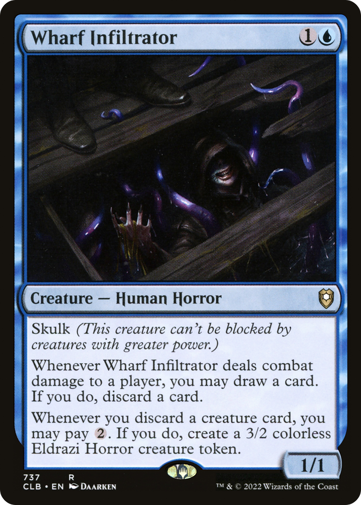 {R} Wharf Infiltrator [Commander Legends: Battle for Baldur's Gate][CLB 737]