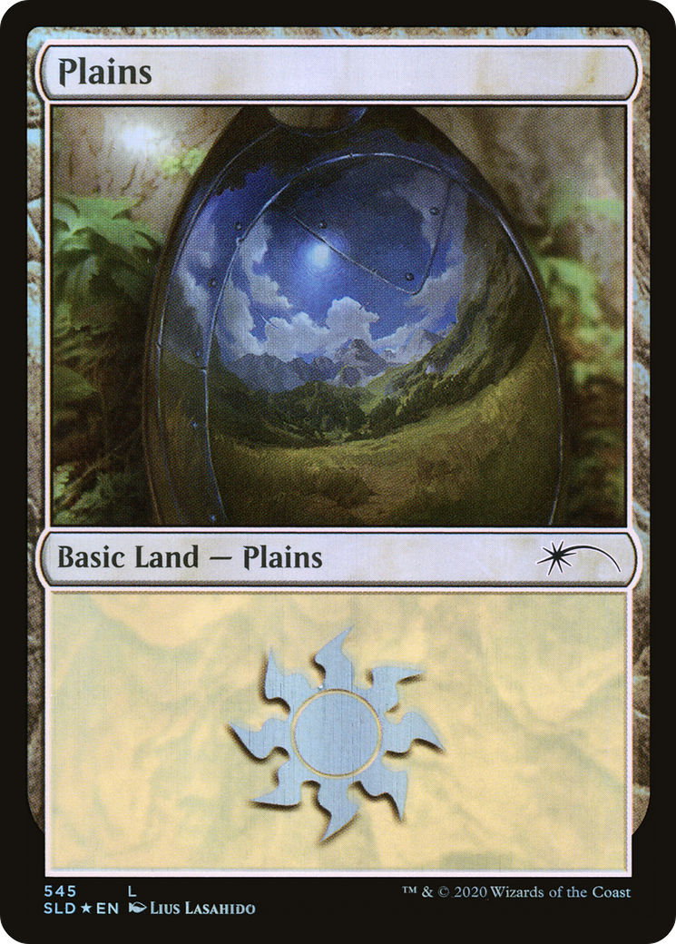{B}[SLD 545] Plains (Heavily Armored) (545) [Secret Lair Drop Promos]