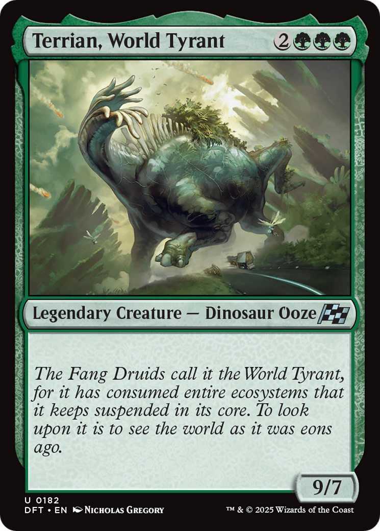 {@C} Terrian, World Tyrant [Aetherdrift][DFT 182]