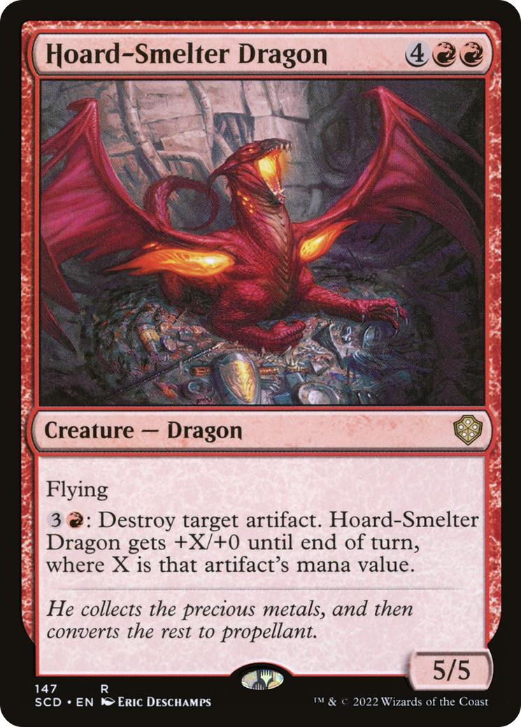{R} Hoard-Smelter Dragon [Starter Commander Decks][SCD 147]
