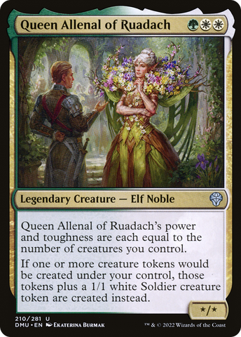 {C} Queen Allenal of Ruadach [Dominaria United][DMU 210]