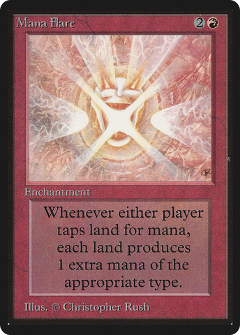 {R} Mana Flare [Beta Edition][LEB 163]