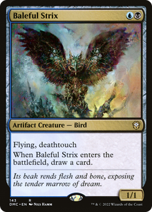{R} Baleful Strix [Dominaria United Commander][DMC 143]