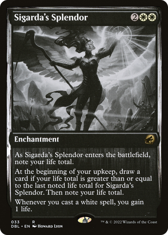 {R} Sigarda's Splendor [Innistrad: Double Feature][DBL 033]
