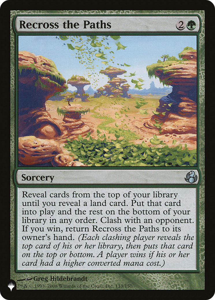 Recross the Paths [LIST 133/150]
