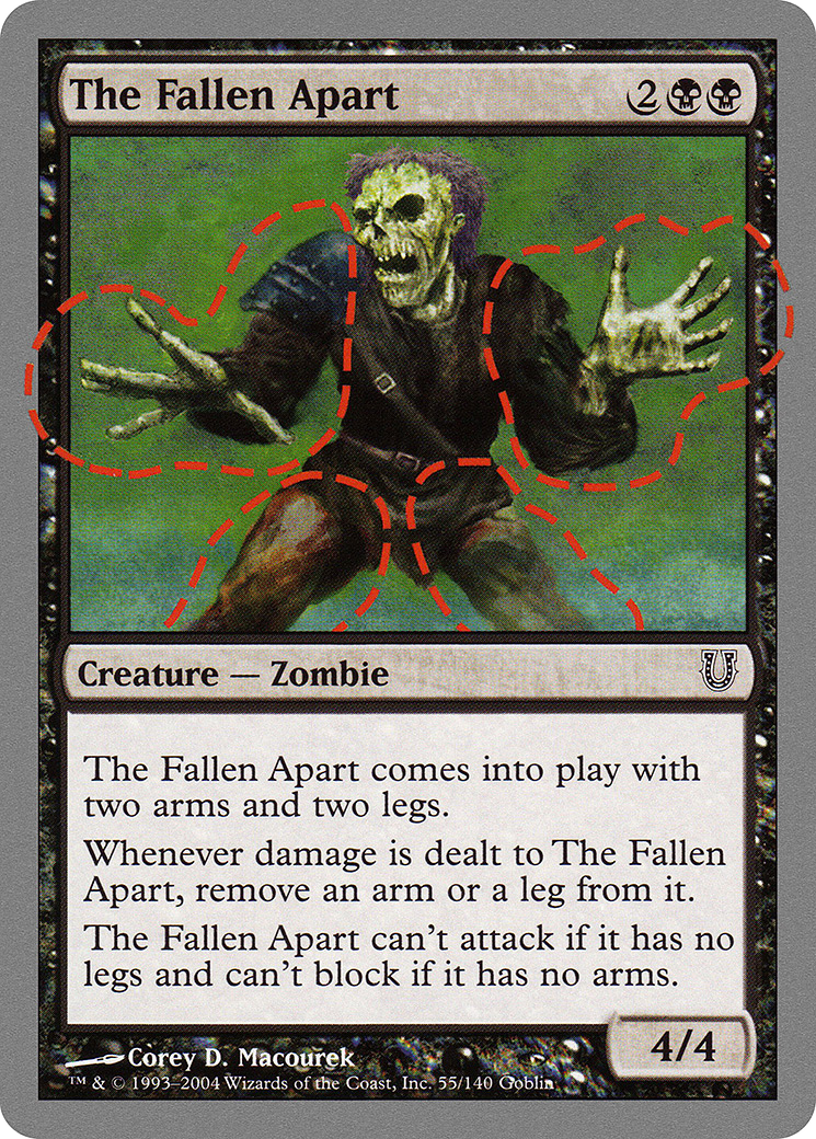 {C} The Fallen Apart [Unhinged][UNH 055]
