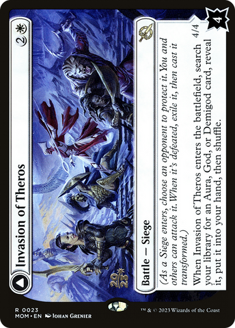 {R} Invasion of Theros // Ephara, Ever-Sheltering [March of the Machine Prerelease Promos][PR MOM 023]