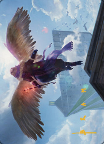 {A} Balmor, Battlemage Captain Art Card 1 (Gold-Stamped Signature) [Dominaria United Art Series][GS ADMU 044]