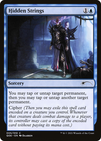 {C} Hidden Strings [Pioneer Challenger Decks 2021][Q06 005]