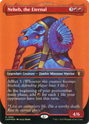 {R} Neheb, the Eternal (Borderless Textured Foil Frame Break) [Commander Masters][CMM 1062]