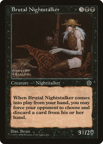 {C} Brutal Nightstalker [Portal Second Age][PO2 064]