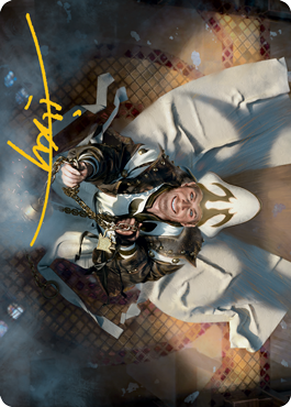 {A} Jerren, Corrupted Bishop Art Card (Gold-Stamped Signature) [Innistrad: Midnight Hunt Art Series][GS AMID 037]