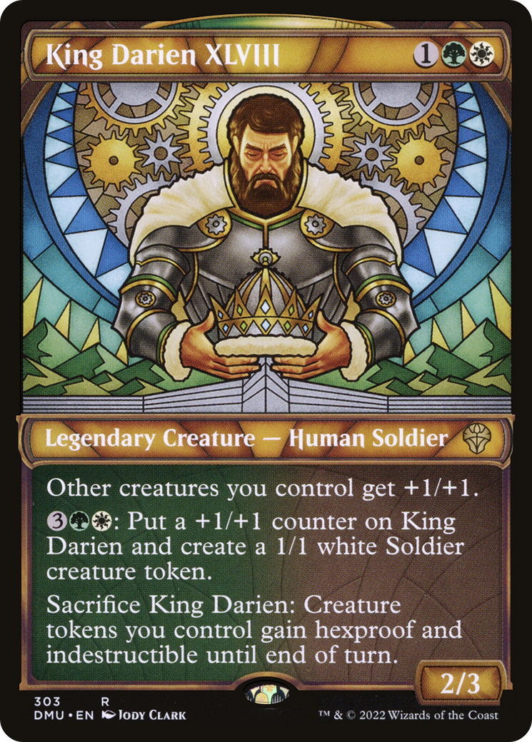 {R} King Darien XLVIII (Showcase) [Dominaria United][DMU 303]