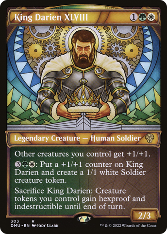 {R} King Darien XLVIII (Showcase) [Dominaria United][DMU 303]