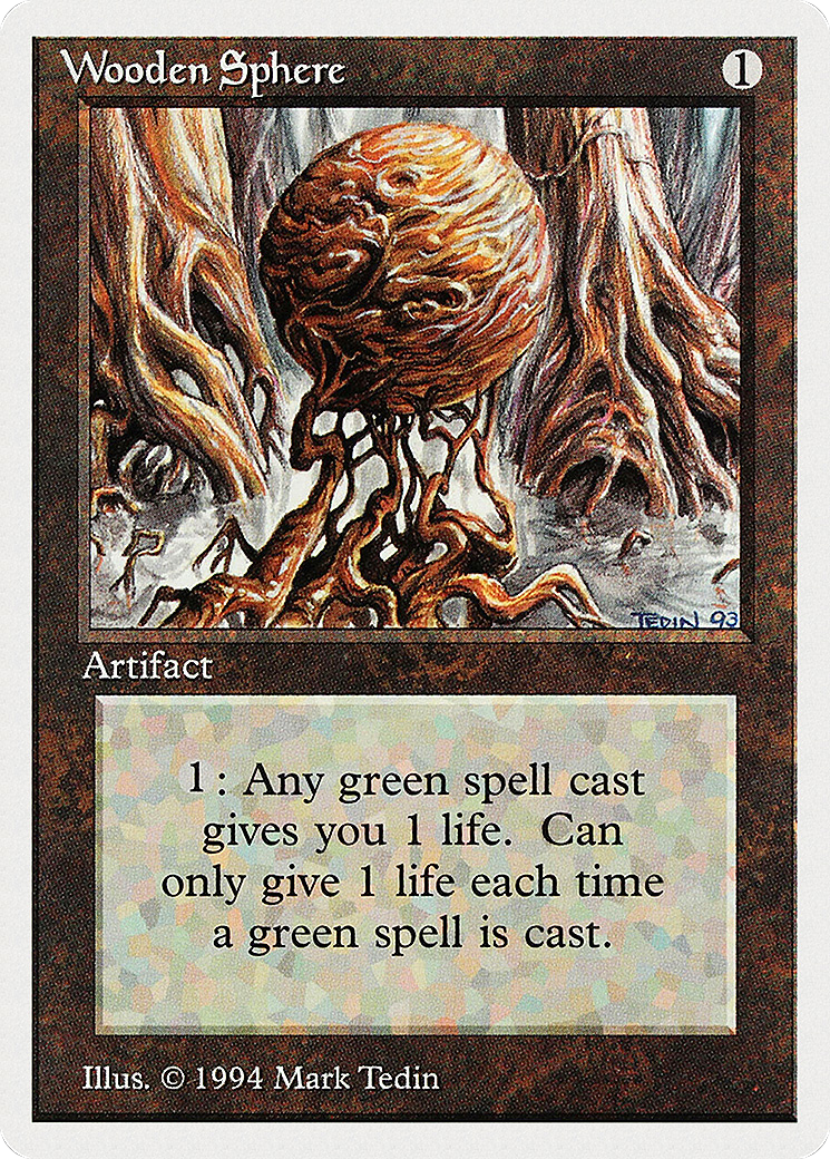 {C} Wooden Sphere [Summer Magic / Edgar][SUM 281]