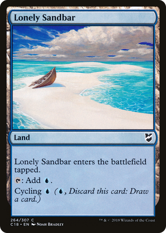 {C} Lonely Sandbar [Commander 2018][C18 264]