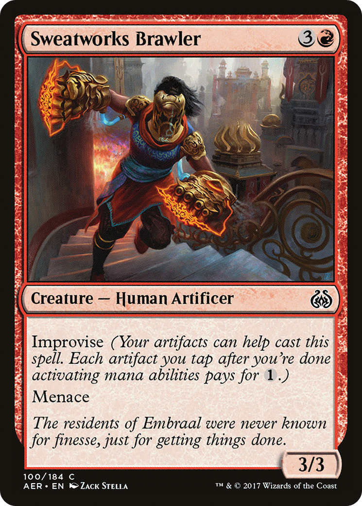 {C} Sweatworks Brawler [Aether Revolt][AER 100]