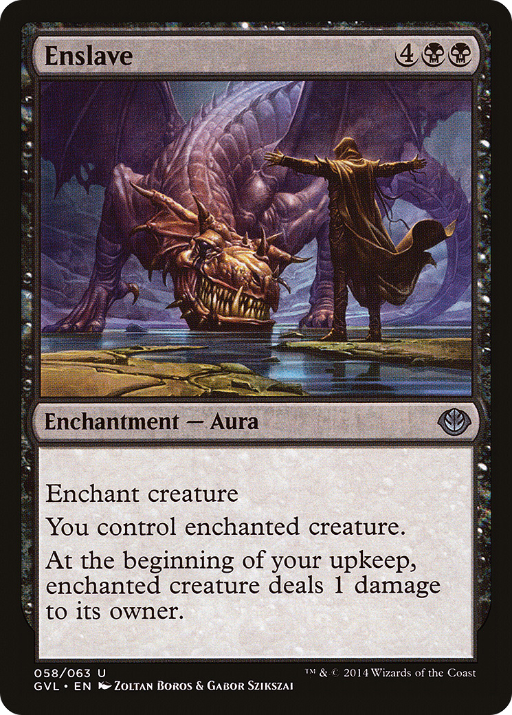 {C} Enslave (Garruk vs. Liliana) [Duel Decks Anthology][GVL 058]