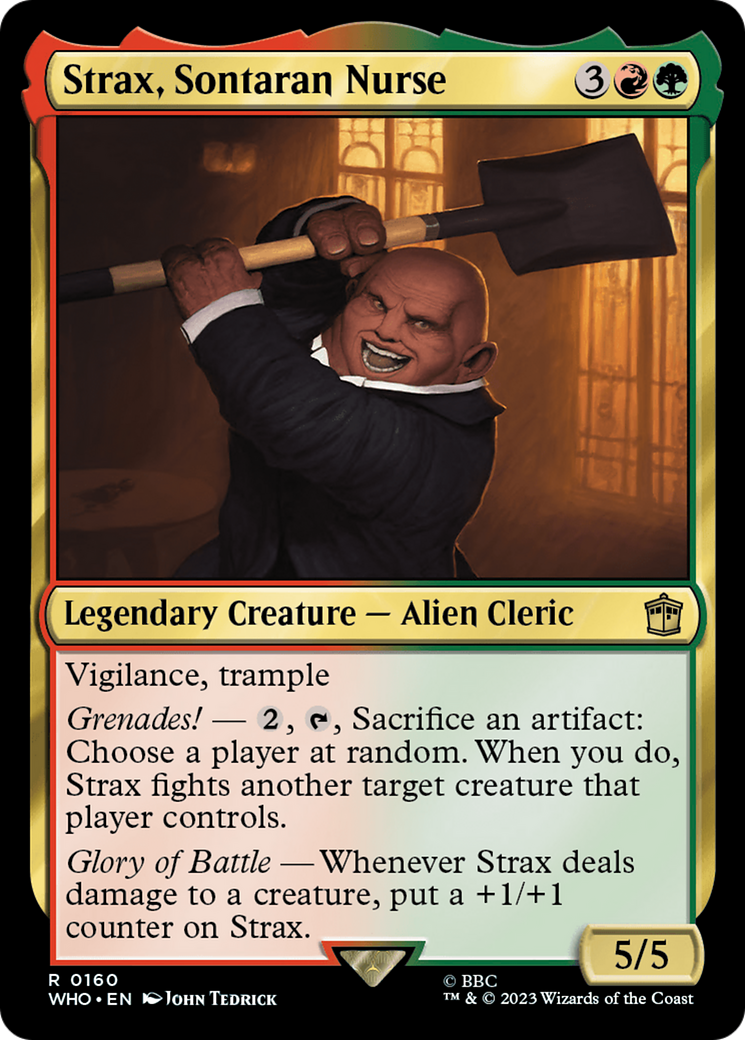 {R} Strax, Sontaran Nurse [Doctor Who][WHO 160]