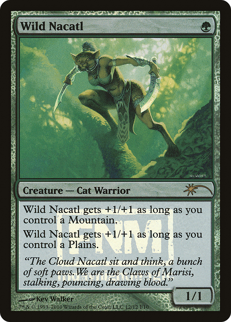 {R} Wild Nacatl [Friday Night Magic 2010][PA F10 012] - Misty Mountain Games