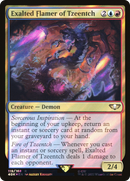 {R} Exalted Flamer of Tzeentch (Surge Foil) [Universes Beyond: Warhammer 40,000][SF 40K 119]