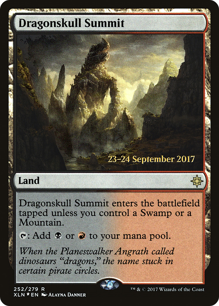 {R} Dragonskull Summit [Ixalan Prerelease Promos][PR XLN 252]