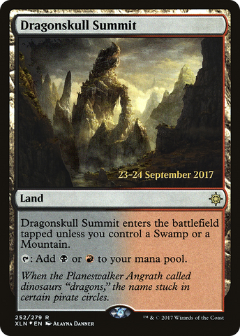 {R} Dragonskull Summit [Ixalan Prerelease Promos][PR XLN 252]