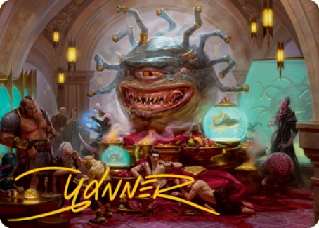 {A} Xanathar, Guild Kingpin Art Card (Gold-Stamped Signature) [Dungeons & Dragons: Adventures in the Forgotten Realms Art Series][GS AAFR 029]