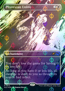{R} Phyrexian Unlife (Borderless Ichor Step-and-Compleat Foil) [Secret Lair Drop Series][SLD 1213]