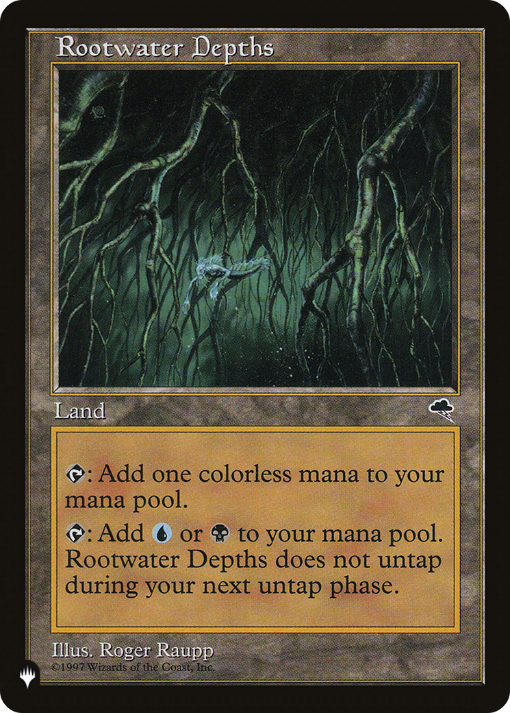 Rootwater Depths [LIST TMP-323]