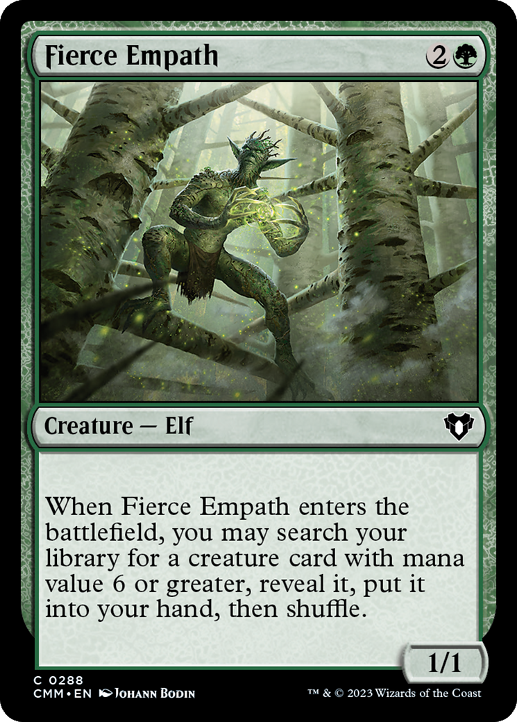 {C} Fierce Empath [Commander Masters][CMM 288]