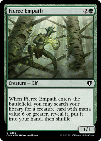 {C} Fierce Empath [Commander Masters][CMM 288]