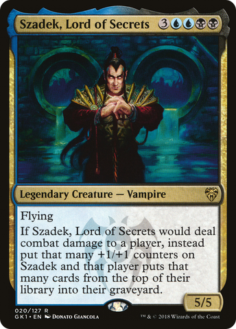 {R} Szadek, Lord of Secrets [Guilds of Ravnica Guild Kit][GK1 020]