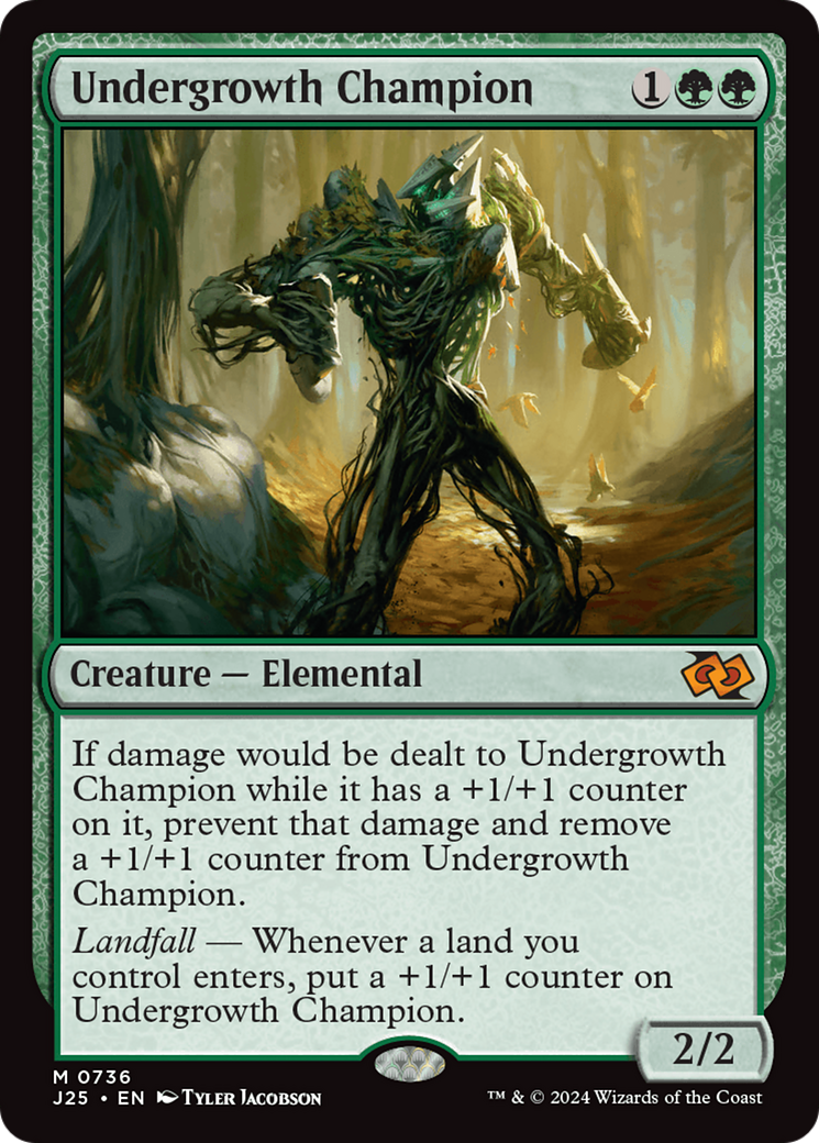 {R} Undergrowth Champion [Foundations Jumpstart][J25 736]